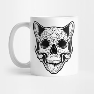 Cat Skull Mug